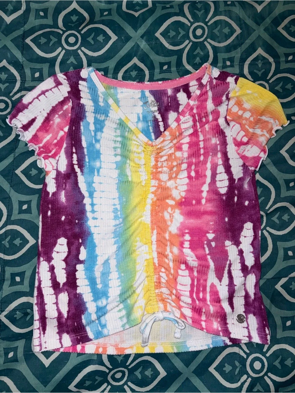 Justice Girls Tie Dye T-shirt
